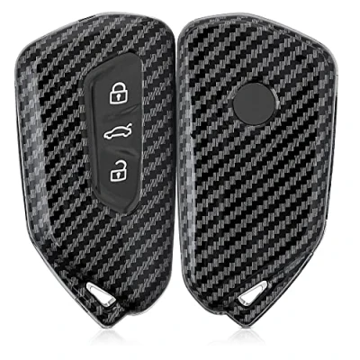 Abbildung von kwmobile Schlüsseltasche Autoschlüssel Hülle für VW Golf 8 (1 tlg), Hardcover Schutzhülle Schlüsselhülle