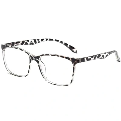 Abbildung von ANRRI Blaulichtblockierende Brille, leicht, Brillenrahmen, Filter, Blaustrahlen, Computerspiel Leopard, Medium