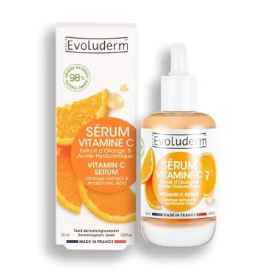 Abbildung von EVOLUDERM Eclat Serum with Vitamin C 98% Ingredients of Natural Origin 30ml