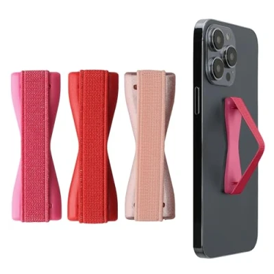 Abbildung von kwmobile Smartphone Fingerhalter 3 Set Fingerhalter, (1 tlg., Handy Halter Griff Halterung Einhandbedienung 3x Handyhalter)