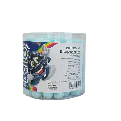 Abbildung von Rocket Balls verschiedene Sorten (1x Brombeere &amp; 1xHLKauf Block)
