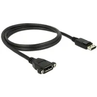 Abbildung von Kabel DisplayPort 1.2 (Stecker) &gt; (Buchse zum Einbau)