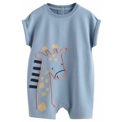 Abbildung von Next Regular FIT Rompers 3 PACK Jumpsuit für Kinder, Größe: 56, Minerals