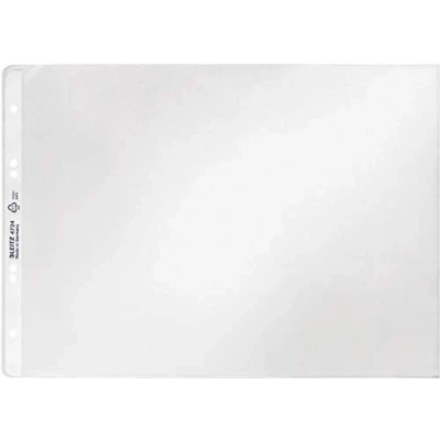 Abbildung von 50 x Leitz Prospekthülle A4 quer PP 130my genarbt