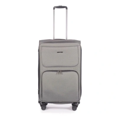 Abbildung von Stratic Bendigo Light + Weichschalen Koffer M silber mit 4 Rollen Weichgepäck