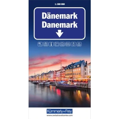 Abbildung von Kümmerly+Frey Strassenkarte Dänemark 1:300.000: Inkl. Stadtpläne, Ortsverzeichnis und Reiseinformationen (Kümmerly+Frey Strassenkarten)