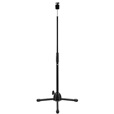 Abbildung von Meinl Cymbals Cajon Becken Ständer für Drum Kits und Percussion Setups Dreibein Beckenstativ mit verstellbarer Höhe Stahl Schlagzeug Hardware Zubehör, Schwarz (CCS)