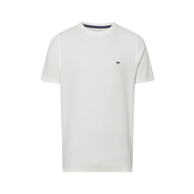 Abbildung von Fynch Hatton Tshirt basic, Herren, Größe: Small, Weiß