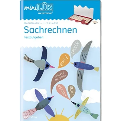 Abbildung von miniLÜK: 1./2. Klasse Mathematik Sachrechnen (miniLÜK Übungshefte: Mathematik)