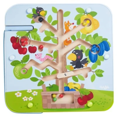 Abbildung von HABA Magnetspiel Obstgarten Motorikspiel Brettspiel für Kinder, Größe: One Size, Multi coloured