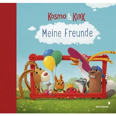 Abbildung von Kosmo &amp; Klax. Meine Freunde Eintragbuch Kindergartenfreunde Freundebuch: Mit farbigen Seiten zum Ausmalen