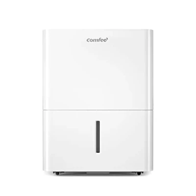 Abbildung von Comfee Luftentfeuchter 12L/24h,Raumgröße ca. 50m3(20m²),LED Display,Gegen Feuchtigkeit,Schimme,MDDN 12DEN7