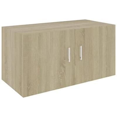 Abbildung von vidaXL Regal Wandschrank Sonoma Eiche 80x39x40 cm Holzwerkstoff, 1 tlg.