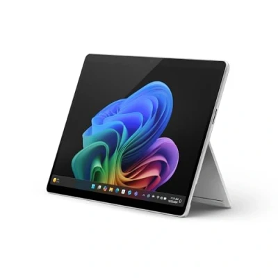 Abbildung von Microsoft Surface Pro (Netzteil separat erhältlich) Copilot+ PC 13 OLED Touchscreen Snapdragon® X Elite (12 Kerne) 16GB RAM 1TB SSD neuestes Modell, 11. Edition Platin