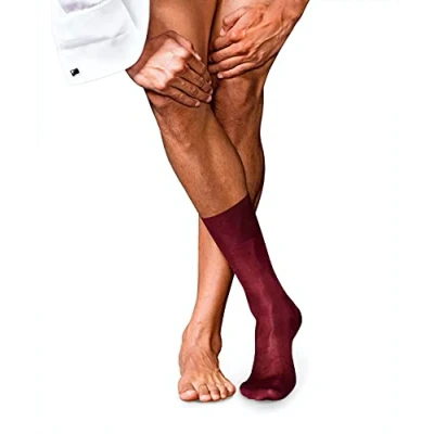 Abbildung von Falke Socken NO. 4 PURE SILK Socken, Herren, Größe: 43/44, Red