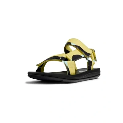 Abbildung von Camper Match Trekkingsandale, Herren, Größe: 42, Gelb schwarz Schuhe