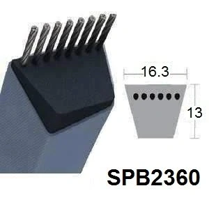Abbildung von CONTITECH SPB2360 Keilriemen 2360