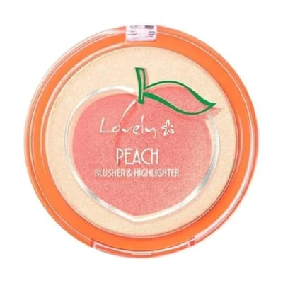 Abbildung von LOVELY. Highlighter und Colorete Peach Blusher and
