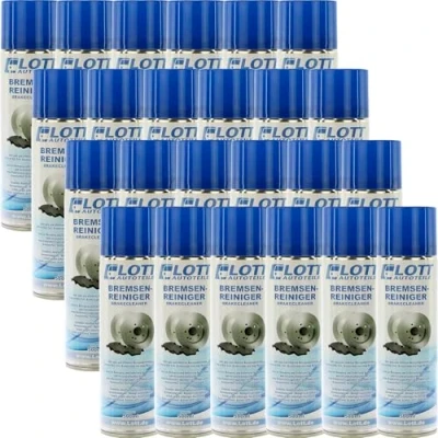Abbildung von LOTT 24x BREMSENREINIGER TEILEREINIGER INTENSIV Reiniger ENTFETTER Brake Cleaner 500ML (24 DOSEN)