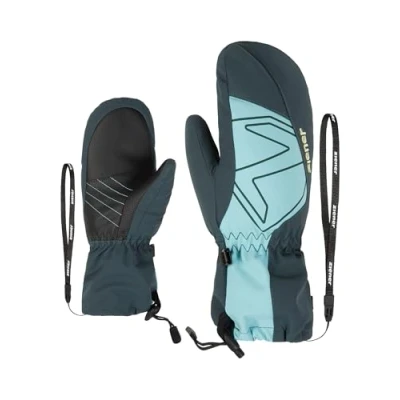 Abbildung von Ziener Kinder LAVALINO Ski Fäustling/Wintersport wasserdicht, Lange Stulpe, Dark Jungle, 7