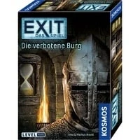 Abbildung von Kosmos Spiel, Rätselspiel EXIT, Das Die verbotene Burg, Made in Germany