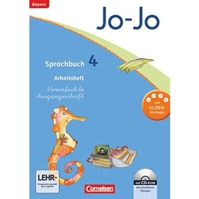 Abbildung von Jo Sprachbuch Grundschule Bayern 4. Jahrgangsstufe: Arbeitsheft mit interaktiven Übungen In Vereinfachter Ausgangsschrift CD ROM