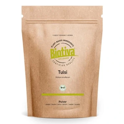 Abbildung von Biotiva Tulsi Pulver Bio 250 g