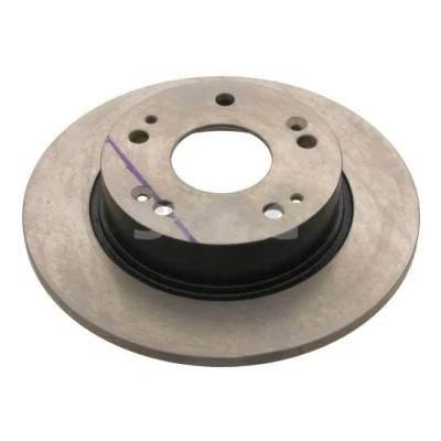 Abbildung von SWAG 85 93 1304 Bremsscheibe Hinterachse 260 10 5 114,3 voll beschichtet HONDA: ACCORD 7 Limousine,
