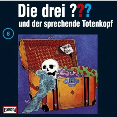 Abbildung von Hörspiel Die drei ??? 6 und der sprechende Totenkopf (drei Fragezeichen) CD