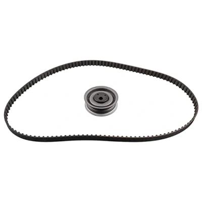 Abbildung von FEBI BILSTEIN 14616 Zahnriemensatz 121 mit trapezförmigen Zahnprofil inkl. Spannrolle VOLKSWAGEN: GOLF 3, 3 Variant, Vento, SEAT: Ibiza 2