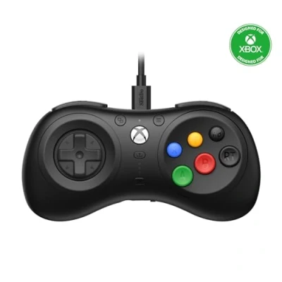 Abbildung von 8Bitdo M30 Wired Controller for Xbox Series XS, One, and Windows with 6 Button Layout Officially Licensed
