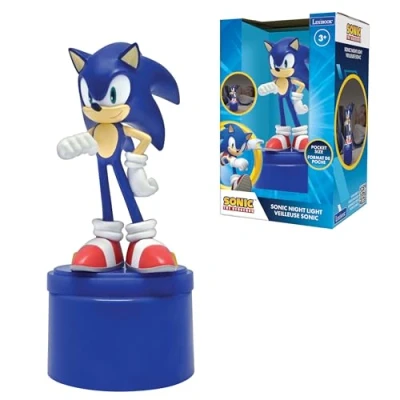 Abbildung von Lexibook Design LED 3D Nachtlicht Sonic 13 cm