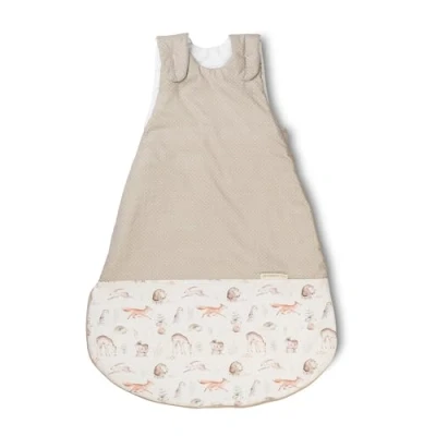 Abbildung von ULLENBOOM Schlafsack Baby 10 12 Monate, 80/86, OEKO TEX Materialien, Waldfreunde (Made in EU), 2,5 TOG Neugeborene Ganzjährig für Frühling, Herbst und Winter