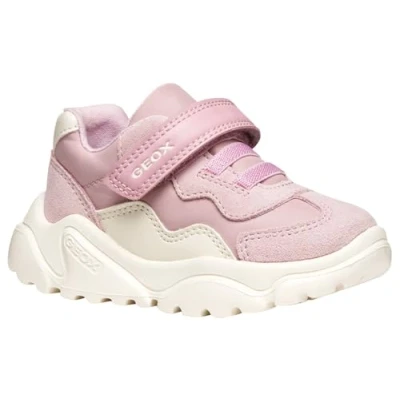 Abbildung von Geox Ciufciuf Lauflernschuh für Kinder, Größe: 25, Old rose off white Schuhe
