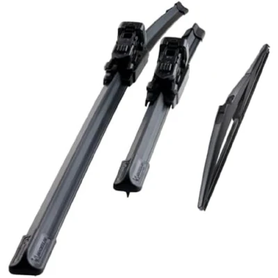 Abbildung von MICHELIN Scheibenwischer Set ECO167H Front + Heck Fiat 500, Ford KA II 600/350mm 290mm vorne und hinten Nachhaltige Verpackung