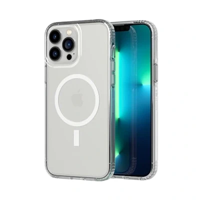 Abbildung von tech21 T21 9163 Evo Clear (MagSafe) für iPhone 13 Pro Max Transparente MagSafe Handyhülle mit 3,6 m Multi Drop Schutz