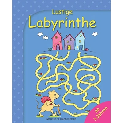 Abbildung von Lustige Labyrinthe: Rätselspaß für Kinder ab 3 Jahren (Labyrinthe Kinder)