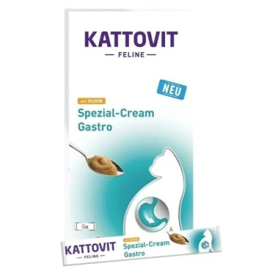 Abbildung von KATTOVIT Feline Spezial Creme Gastro Kattegodbidder 6x15g