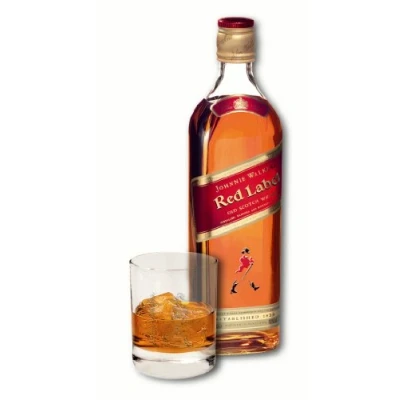 Abbildung von Johnnie Walker Red Label Blended Scotch Whisky 1L (1er Pack) Verpackung kann abweichen