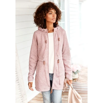 Abbildung von Lascana Kurzmantel, Damen, Größe: 32/34, Rose