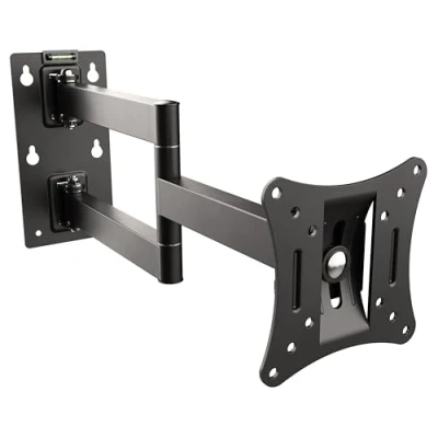 Abbildung von RICOO S2911 TV Wandhalterung, (bis 33 Zoll, schwenkbar neigbar ausziehbar Monitor Halter universal VESA 100x100)