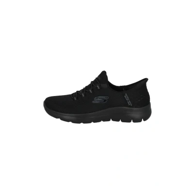 Abbildung von Skechers Damen Slipper Summits Diamond Dream, Frauen Slip On,Halbschuhe,Schlupfschuhe,schluepfschuhe,Loafer,Slip ons,Schwarz BBK,38.5 EU