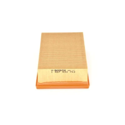 Abbildung von BOSCH 1 457 433 743 Luftfilter 58 140,5 214 Filtereinsatz RENAULT: LAGUNA 1, SAFRANE 2, Grandtour