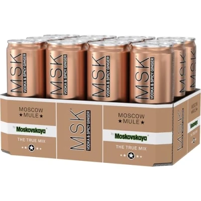 Abbildung von MSK Moscow Mule 10% Vol. Dose (12x0.33l)