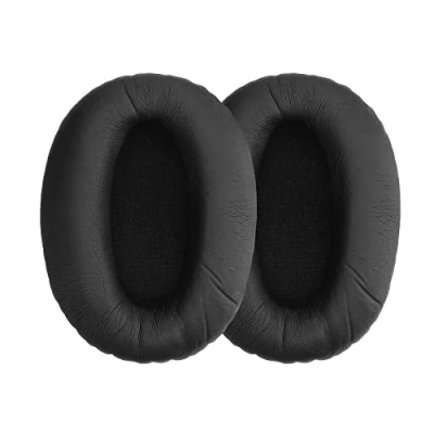 Abbildung von kwmobile 2x Ohr Polster für Sony MDR 1000X / WH 1000XM2 Ohrpolster (Ohrpolster Kopfhörer Kunstleder Over Ear Headphones)