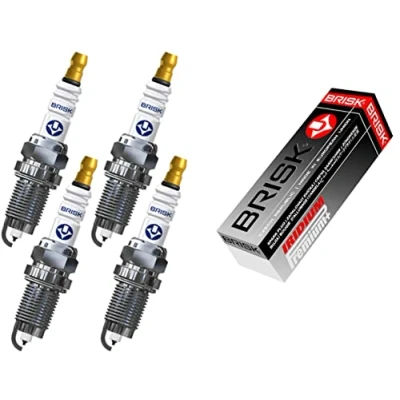 Abbildung von BRISK Iridium Premium+ Plus P26 MR14YIR 1977 Zündkerzen, 4 Stück