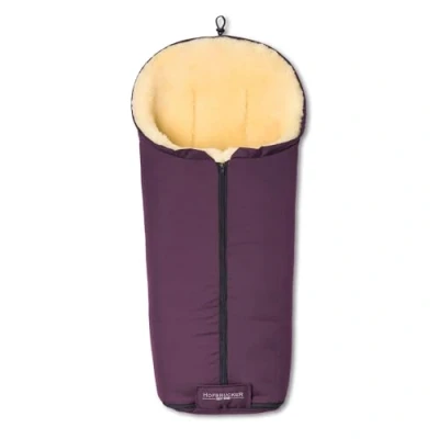 Abbildung von Hofbrucker Lammfell Fußsack Iglu Kinderwagen, Buggy/Winterfußsack atmungsaktiv/Warmer wind &amp; wasserabweisend