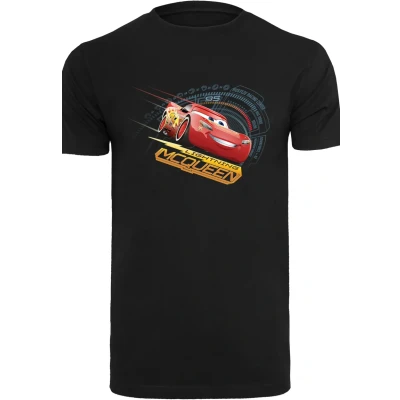 Abbildung von F4NT4STIC Disney CARS Lightning Mcqueen Tshirt print, Herren, Größe: 4XL, Black