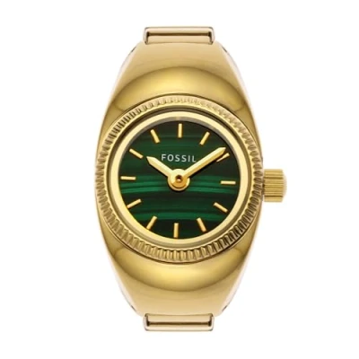 Abbildung von Fossil Damen Analog Quarz Uhr mit Edelstahl Armband ES5308
