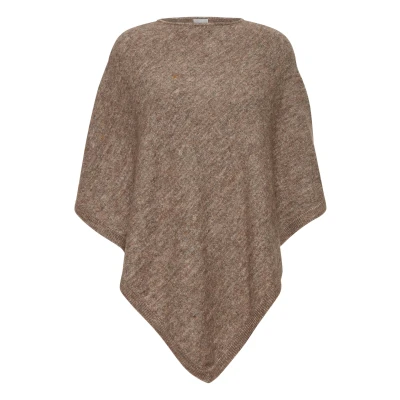 Abbildung von Fransa Cape, Damen, Größe: One Size, Carafe melange